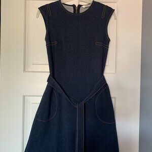 Liz Claiborne Jean Mini Dress (NWOT)